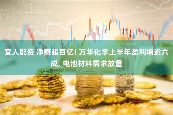 宜人配资 净赚超百亿! 万华化学上半年盈利增逾六成, 电池材料需求放量